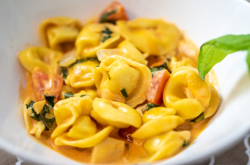 Tortellini in Creamy Tomato Sauce